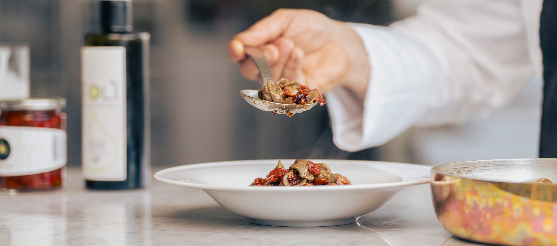 Orecchiette con pomodori secchi